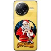 Прозорий чохол BoxFace Poco F7 Ultra Cool Santa