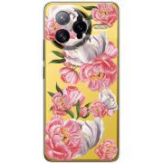 Прозорий чохол BoxFace Poco F7 Ultra Peony Watercolor Style