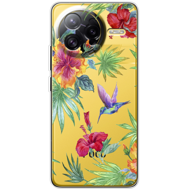 Прозорий чохол BoxFace Poco F7 Ultra Tropical