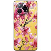 Прозорий чохол BoxFace Poco F7 Ultra Pink Magnolia