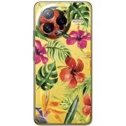 Прозорий чохол BoxFace Poco F7 Ultra Tropical Flowers
