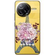 Чохол зі стразами Poco F7 Ultra Eiffel Tower