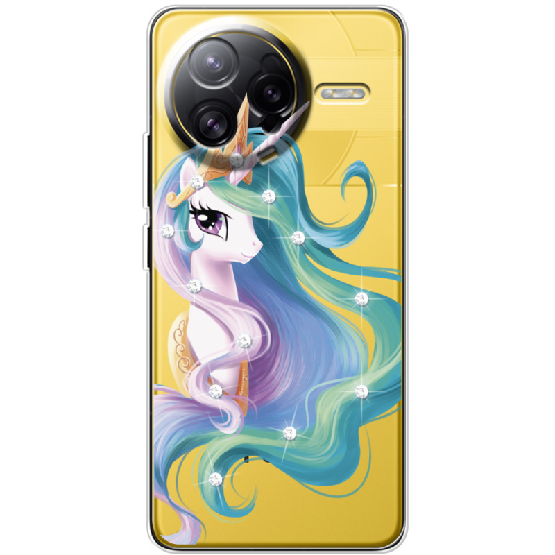 Чохол зі стразами Poco F7 Ultra Unicorn Queen