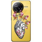 Чохол зі стразами Poco F7 Ultra Heart