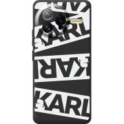 Чорний чохол BoxFace Poco F7 Ultra White Karl