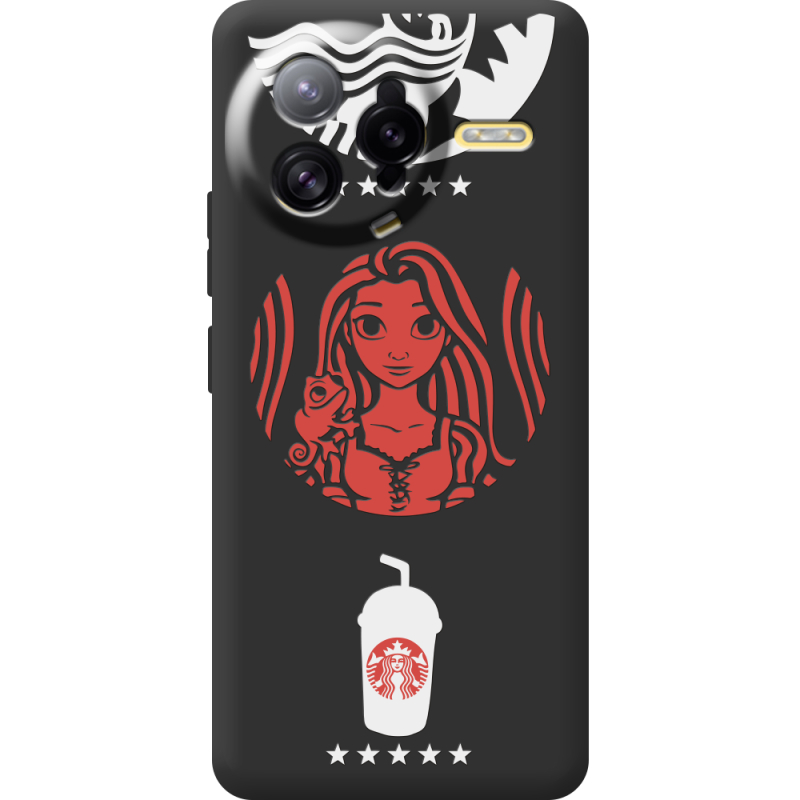 Чорний чохол BoxFace Poco F7 Ultra RedWhite Coffee