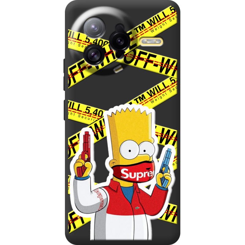 Чорний чохол BoxFace Poco F7 Ultra White Bart