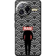 Чорний чохол BoxFace Poco F7 Ultra Man Pattern