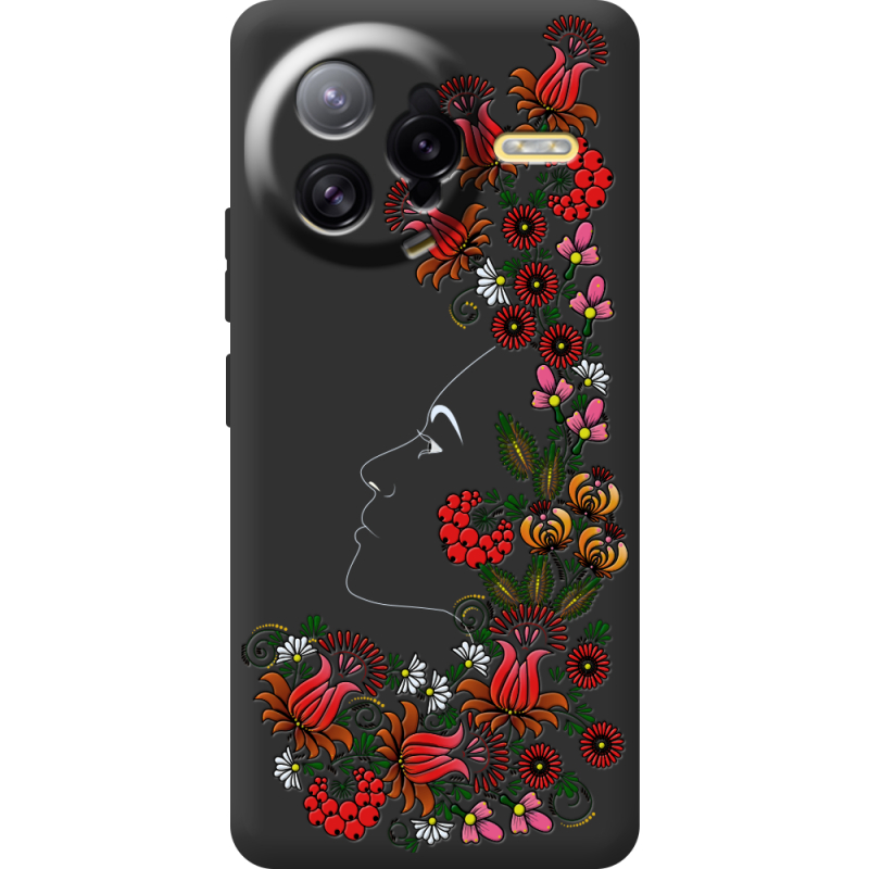 Чорний чохол BoxFace Poco F7 Ultra 3D Ukrainian Muse
