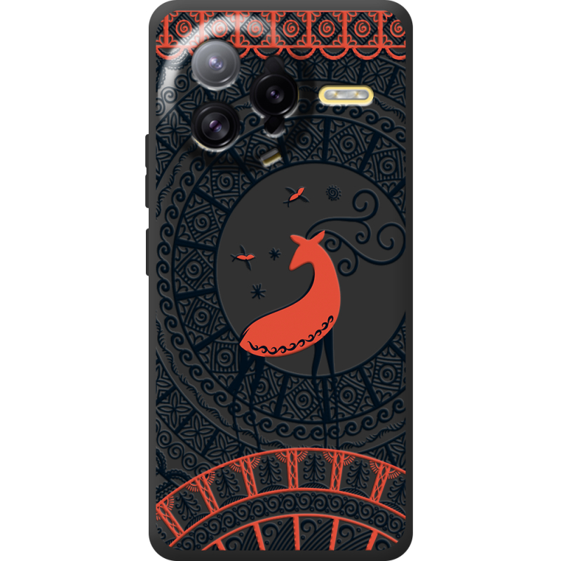 Чорний чохол BoxFace Poco F7 Ultra Ornament