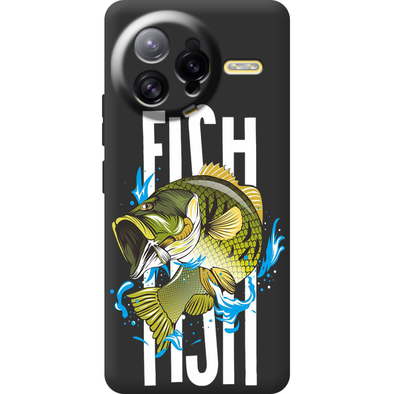 Чорний чохол BoxFace Poco F7 Ultra Fish