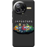 Чорний чохол BoxFace Poco F7 Ultra Among Us Impostors