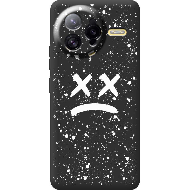 Чорний чохол BoxFace Poco F7 Ultra Sad Way