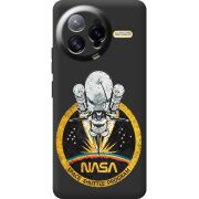 Чорний чохол BoxFace Poco F7 Ultra NASA Spaceship