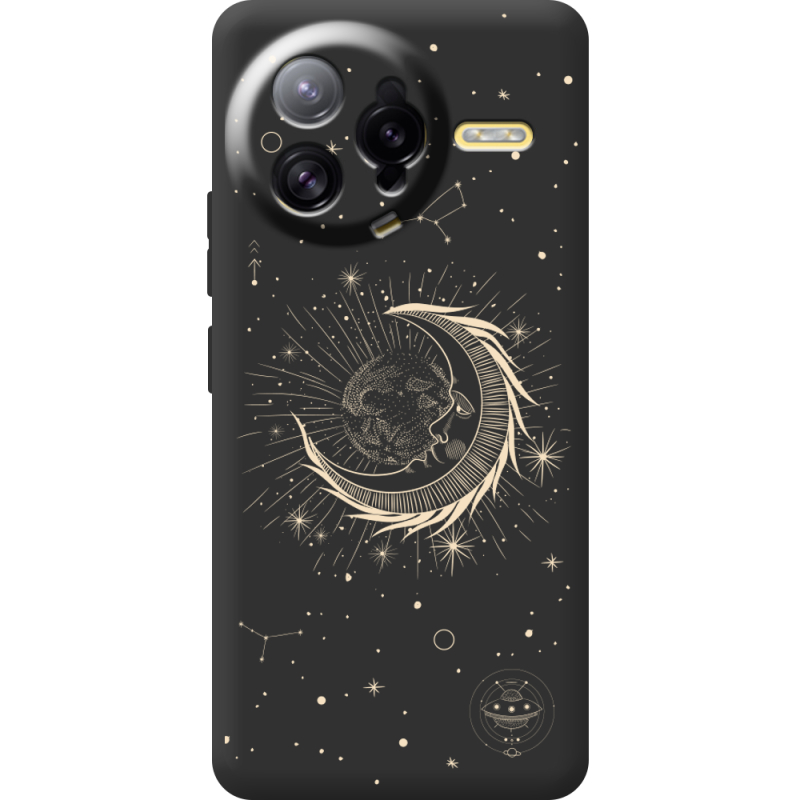 Чорний чохол BoxFace Poco F7 Ultra Moon