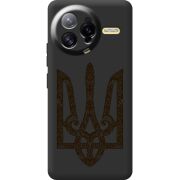 Чорний чохол BoxFace Poco F7 Ultra Ukrainian Trident