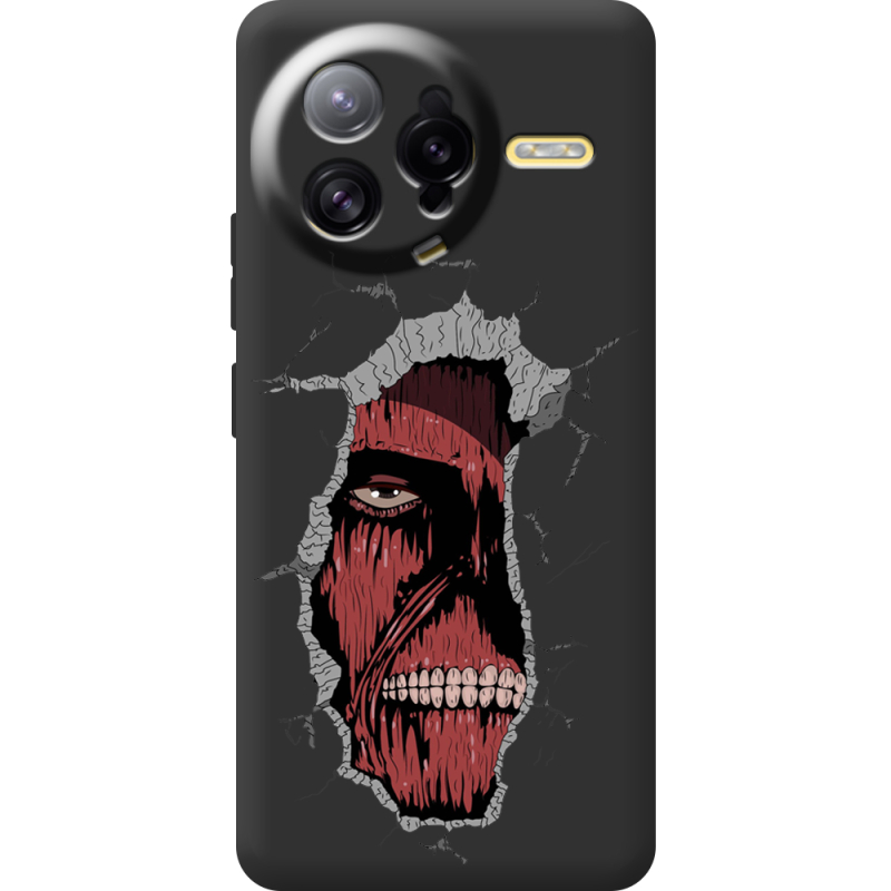 Чорний чохол BoxFace Poco F7 Ultra Нападение на Титана