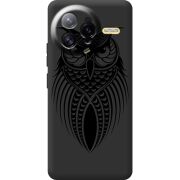 Чорний чохол BoxFace Poco F7 Ultra Owl