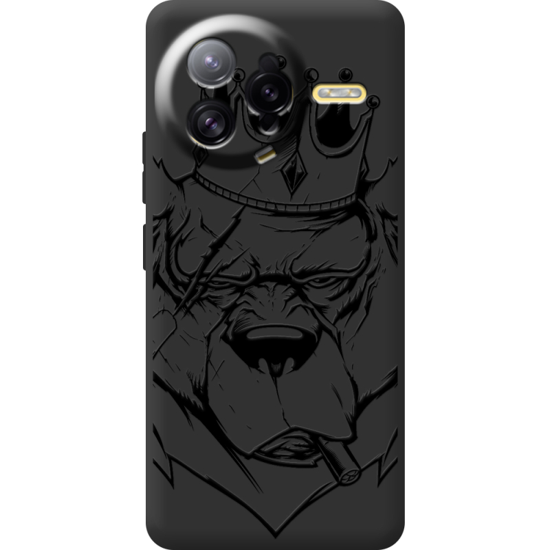 Чорний чохол BoxFace Poco F7 Ultra Bear King