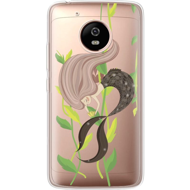 Прозрачный чехол Uprint Motorola Moto G5 XT1676 Cute Mermaid