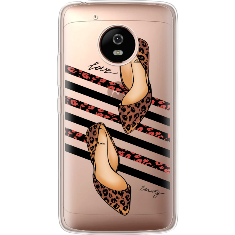 Прозрачный чехол Uprint Motorola Moto G5 XT1676 Love Beauty