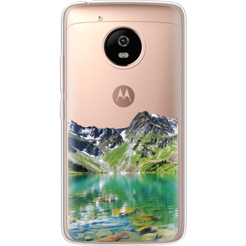 Прозрачный чехол Uprint Motorola Moto G5 XT1676 Green Mountain