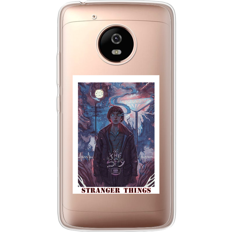 Прозрачный чехол Uprint Motorola Moto G5 XT1676 Stranger Things