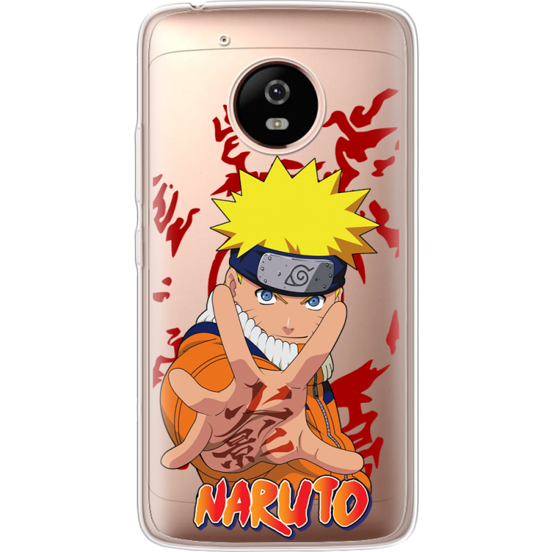 Прозрачный чехол Uprint Motorola Moto G5 XT1676 Naruto