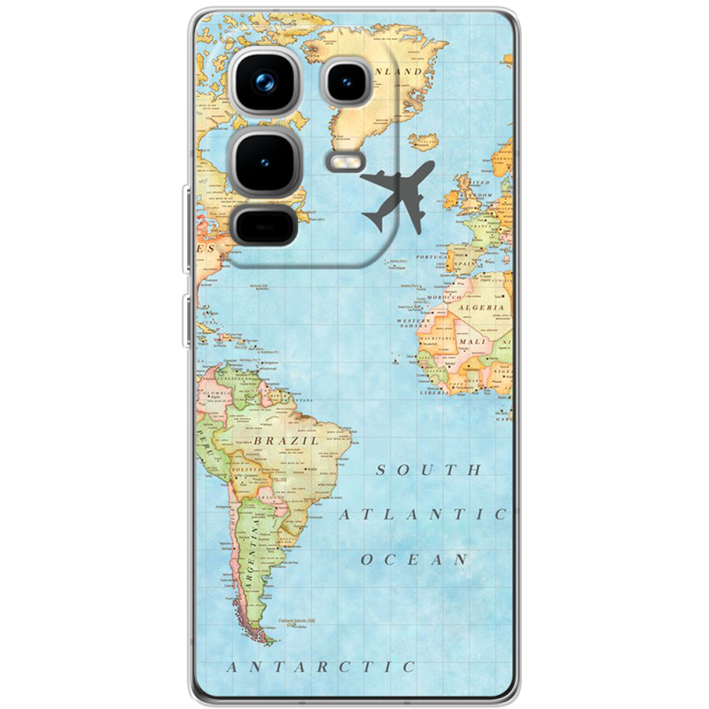 Чохол BoxFace Infinix Note 50 Карта