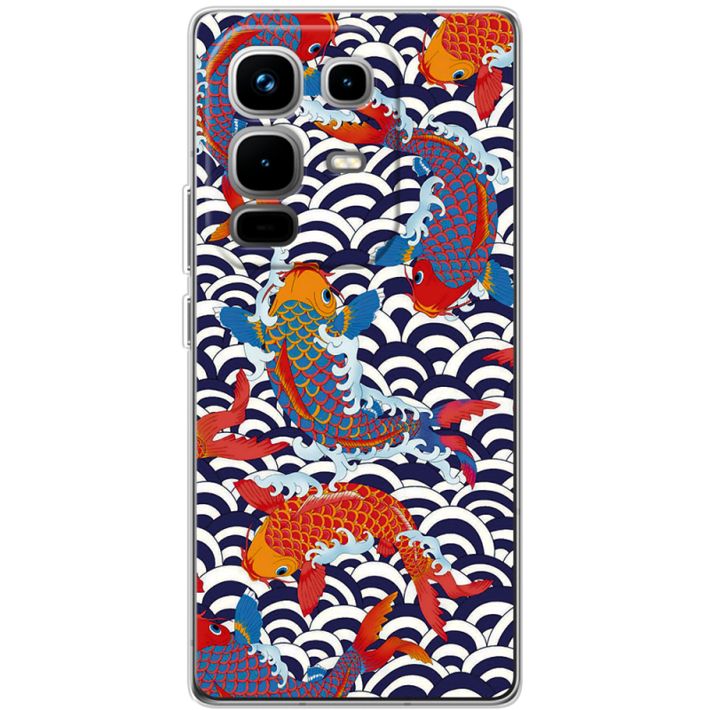 Чохол BoxFace Infinix Note 50 Koi Fish