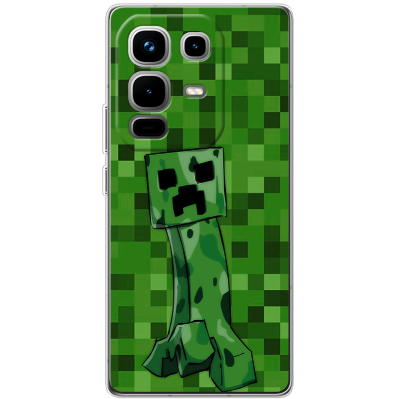 Чохол BoxFace Infinix Note 50 Minecraft Creeper