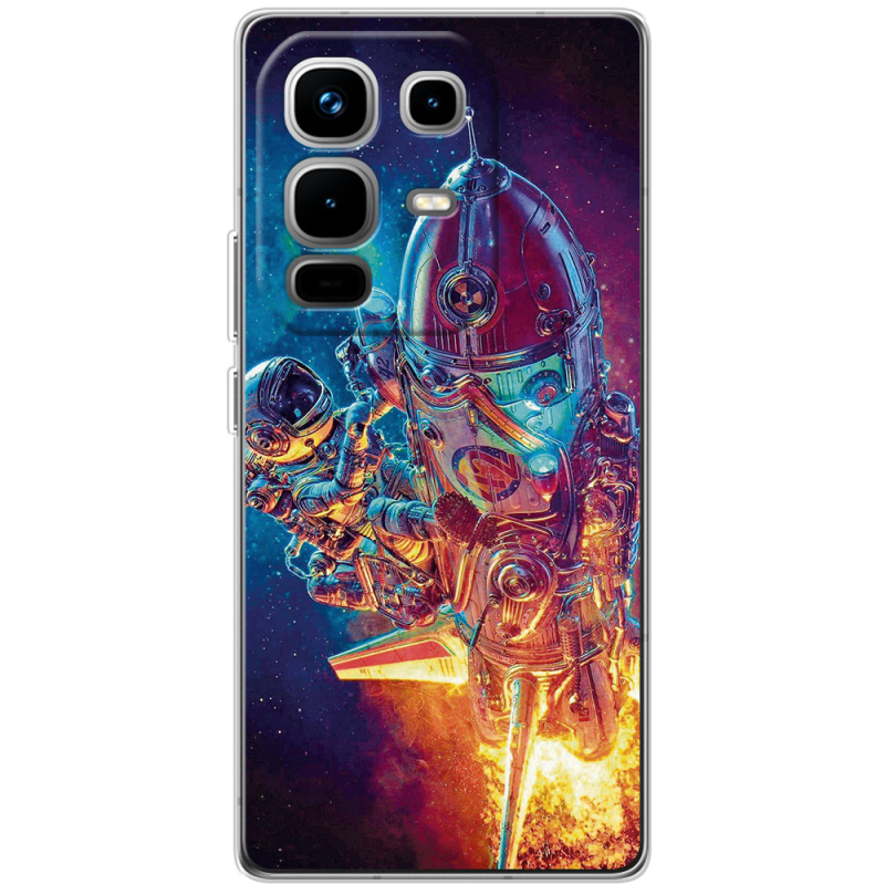 Чохол BoxFace Infinix Note 50 Astronaut in Space