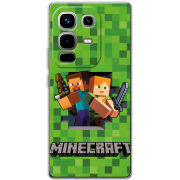 Чохол BoxFace Infinix Note 50 Майнкрафт Стів і Алекс