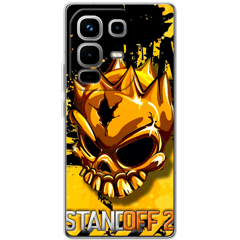 Чохол BoxFace Infinix Note 50 StandOff 2 gold