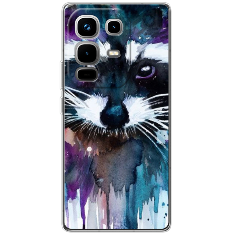 Чохол BoxFace Infinix Note 50 Акварельный енот