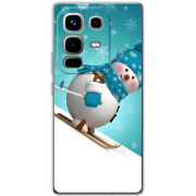 Чохол BoxFace Infinix Note 50 Skier Snowman