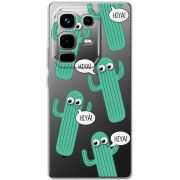 Прозорий чохол BoxFace Infinix Note 50 с 3D-глазками HIYA