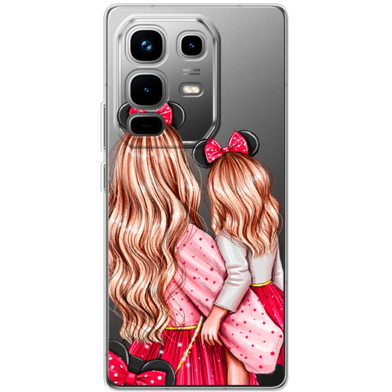Прозорий чохол BoxFace Infinix Note 50 Mouse Girls