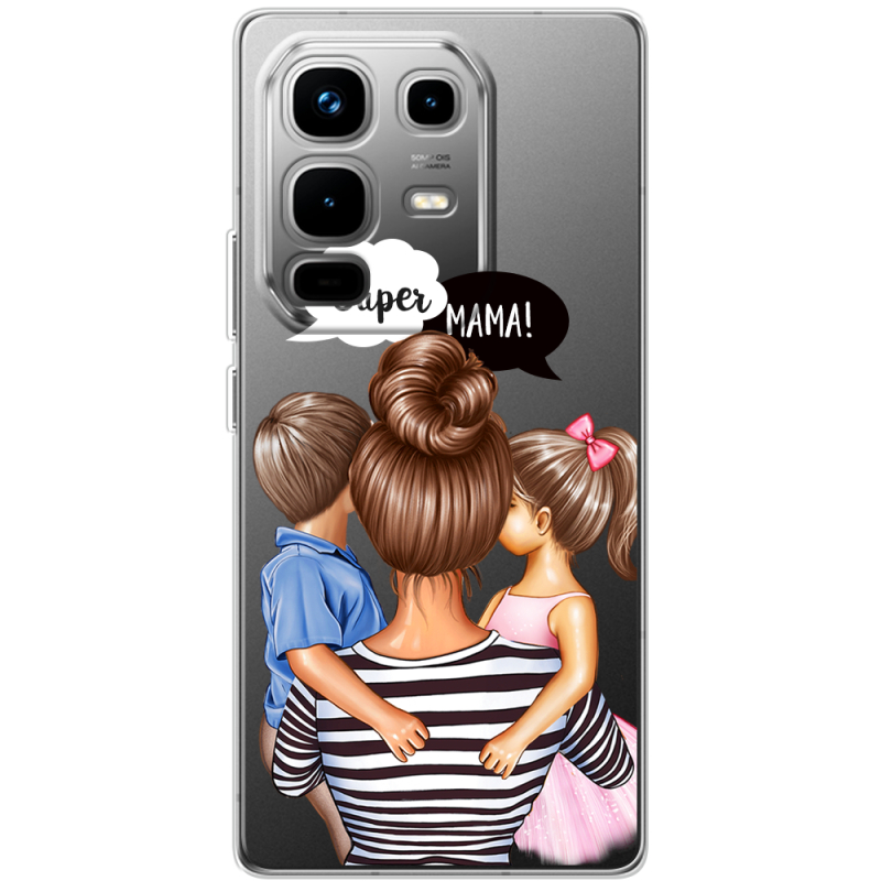 Прозорий чохол BoxFace Infinix Note 50 Super Mama