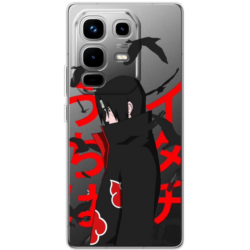 Прозорий чохол BoxFace Infinix Note 50 Учиха Итачи