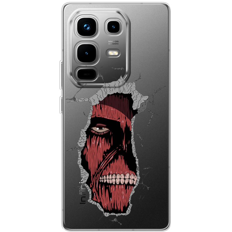 Прозорий чохол BoxFace Infinix Note 50 Нападение Титана