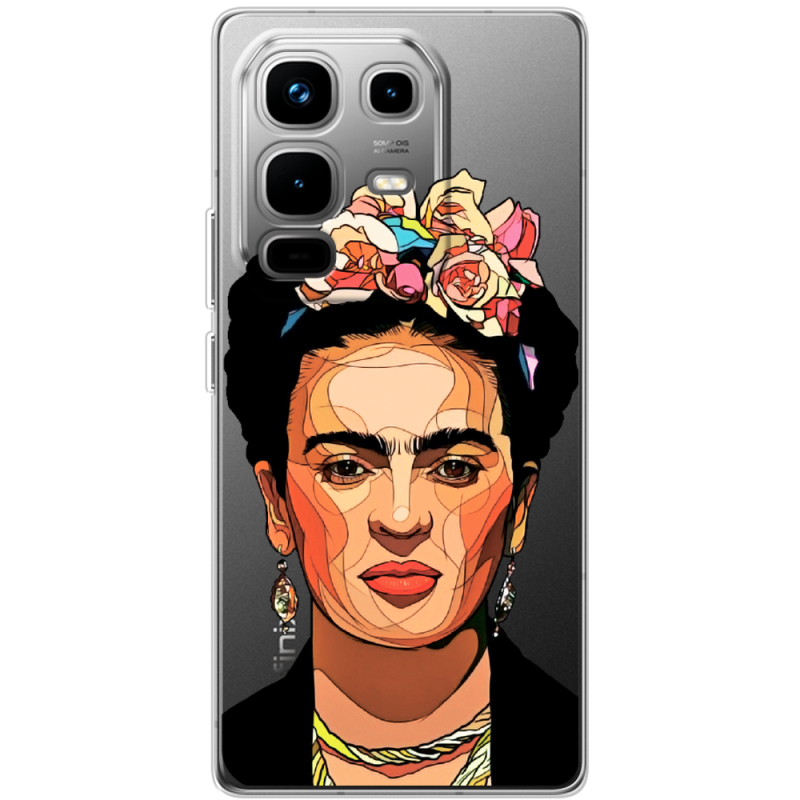 Прозорий чохол BoxFace Infinix Note 50 Фрида Кало