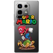 Прозорий чохол BoxFace Infinix Note 50 Super Mario