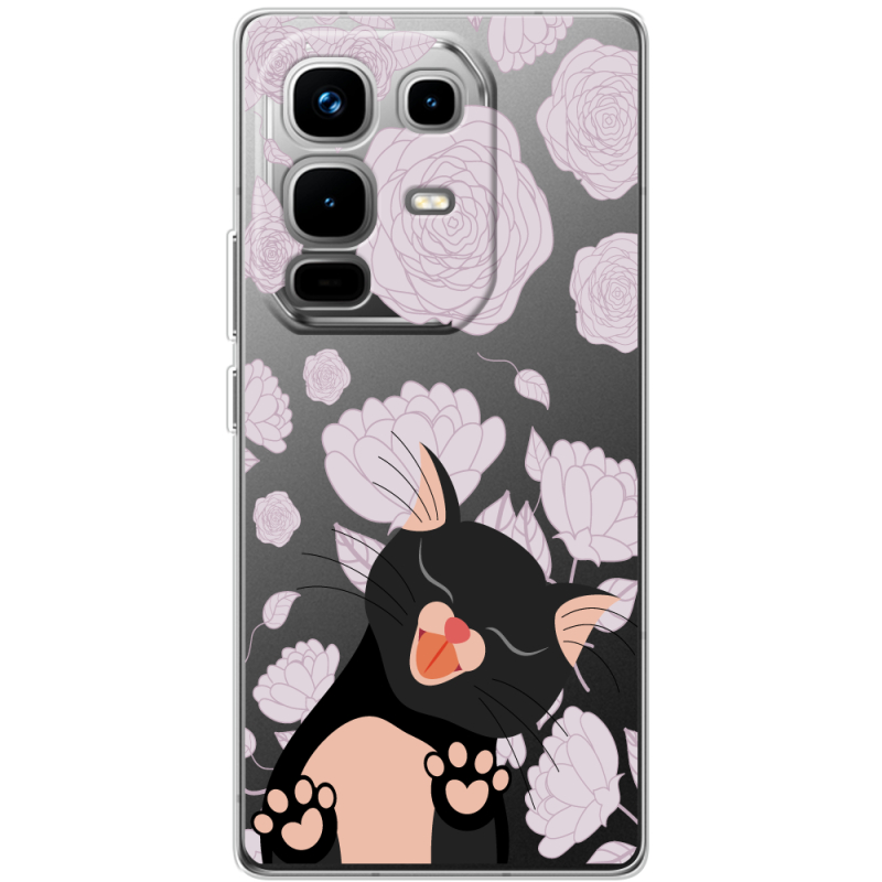Прозорий чохол BoxFace Infinix Note 50 Meow