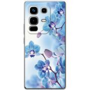 Чохол зі стразами Infinix Note 50 Orchids