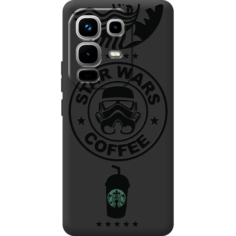Чорний чохол BoxFace Infinix Note 50 Dark Coffee