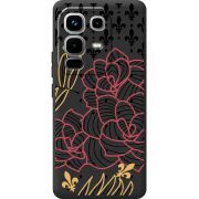 Чорний чохол BoxFace Infinix Note 50 FranceFlowers