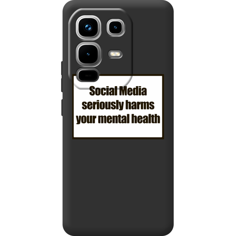 Чорний чохол BoxFace Infinix Note 50 