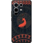 Чорний чохол BoxFace Infinix Note 50 Ornament