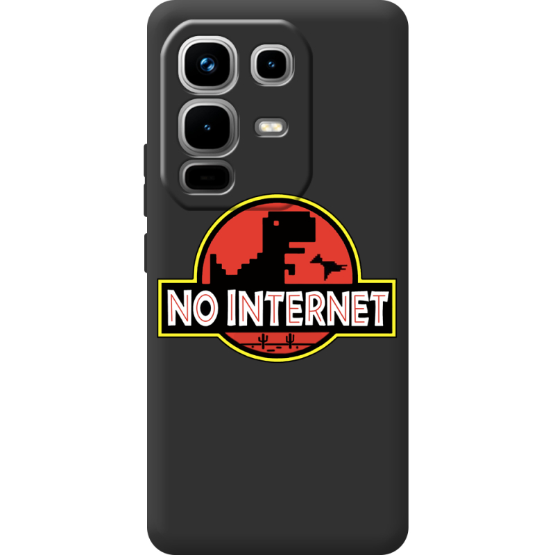 Чорний чохол BoxFace Infinix Note 50 No Internet